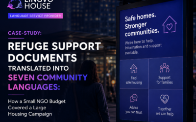 Refuge Support Documents Translated into Seven Community Languages: How a Small NGO Budget Covered a Large Housing Campaign