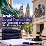 Arabic Legal Translation for Proceeds of Crime Act Proceedings